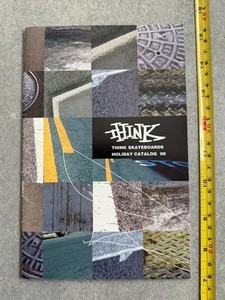 VINTAGE SKATEBOARD THINK AND LUCKY HOLIDAY CATALOG 2000