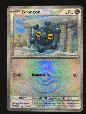 Bronzor (Master Ball Pattern) 066/131 Sv: Prismatic Evolutions Holo