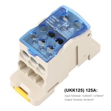 Junction Box DIN Rail Mounting Distribution Box Good Insulation AC DC 1000V For