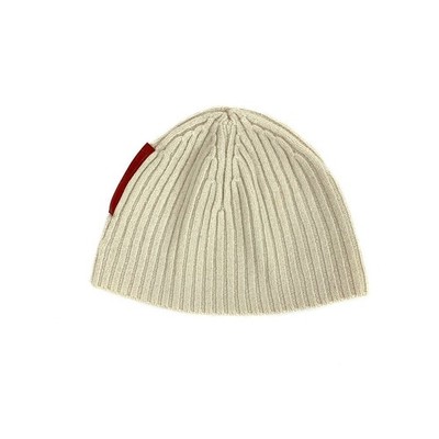 Prada Linea Rossa Logo Vintage Sport Wool Knit Beanie Hat | eBay