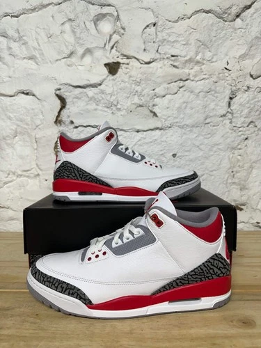 Air Jordan 3 ‘Fire Red’ Men’s Size 11.5 BRAND NEW Sneakers DN3707‑160
