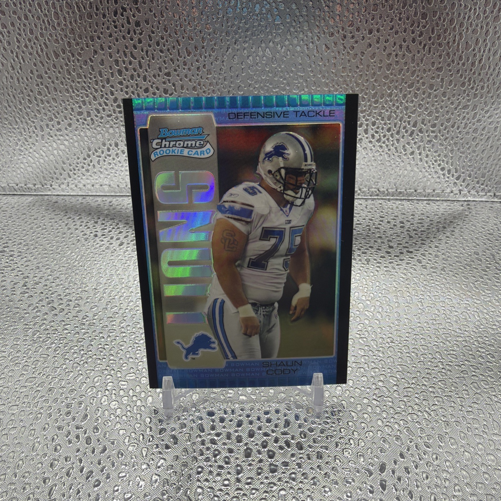 Shaun Cody Bowman Chrome #219 Blue Refractor