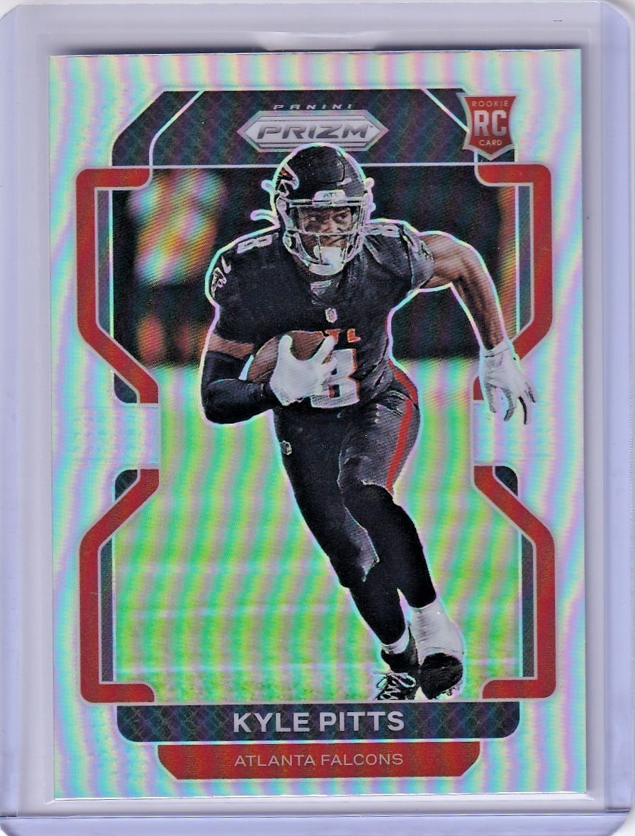 2021 Panini Prizm Kyle Pitts Rookie Variation Silver #V-341 (RC) Falcons
