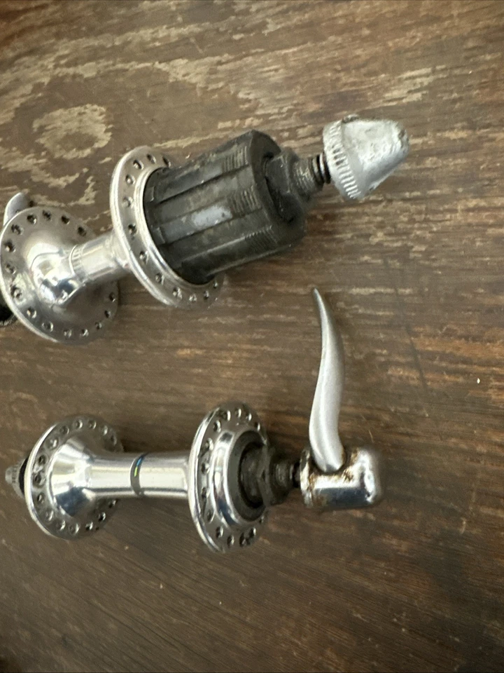Shimano 600 Ultegra FH-6400 UG & HB-6400 Road Hubs -36h w/QR's-6/7-Spd 126mm #03 - Image 4 of 4