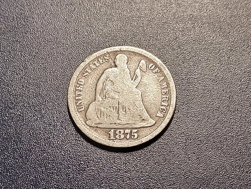 Good 1875-CC Seated Liberty Dime