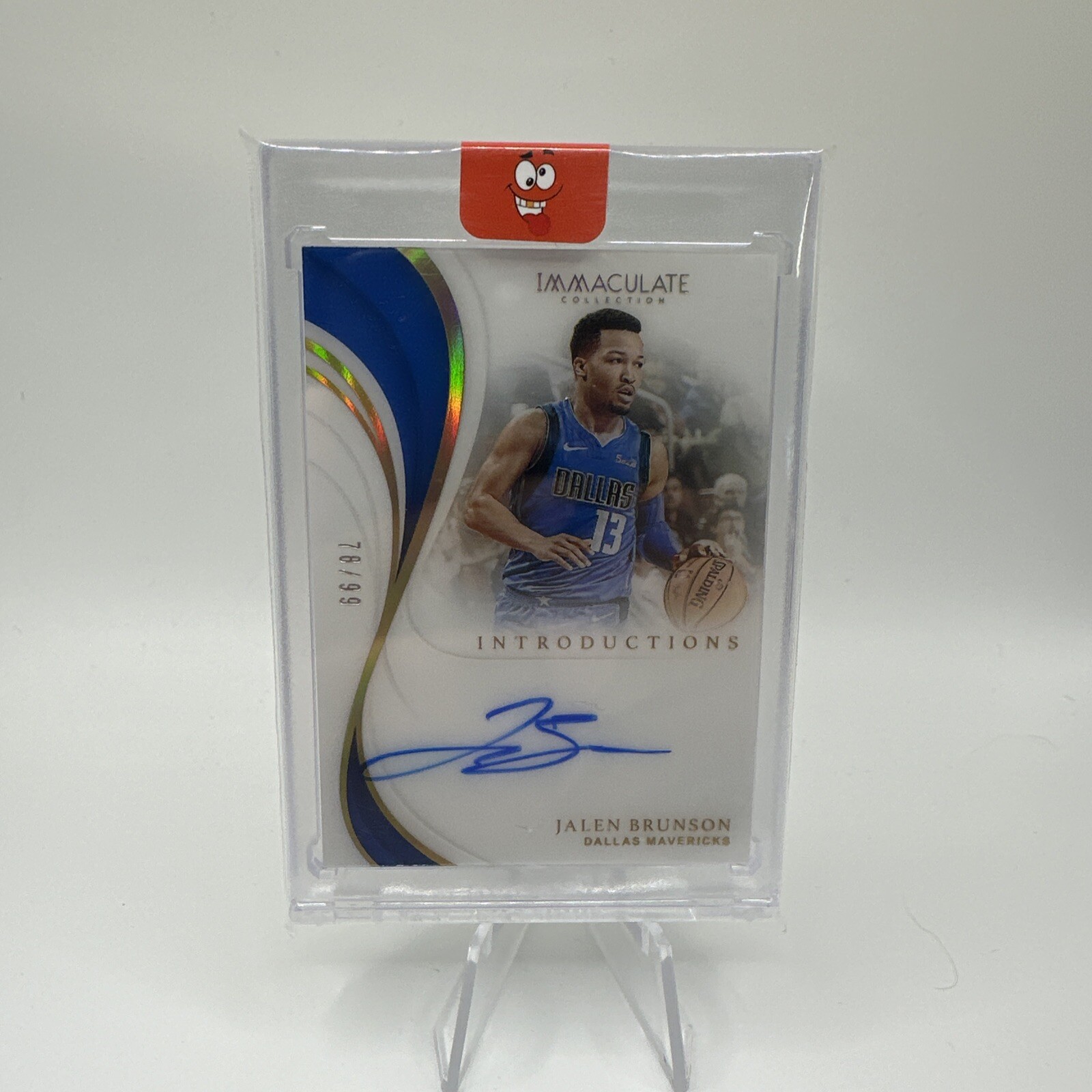jalen brunson RC auto 99シリ 直書き 希少 Jalen Brunson 2018 National Treasures #132 Rookie Patch Auto