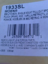 Moen 1933SL Legend Escutcheon, Stainless read description.