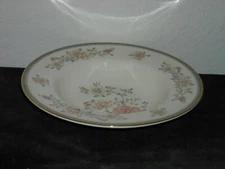 Minton Jasmine Rimmed Soup Bowl Factory Second