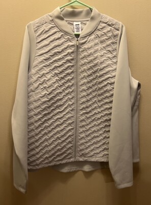 Avia Jacket Softshell Gray XXL(20) Full Zip Pockets Running Athleisure 
