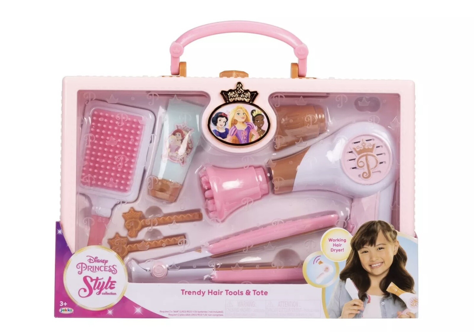 Disney Princess Style Collection Girls Trendy Hair Pretend P