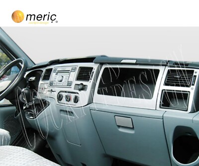 Cockpit Dekor für FORD TRANSIT  Bj.ab Bj.2006 - 2010  Alu Look 19 tlg.NEU