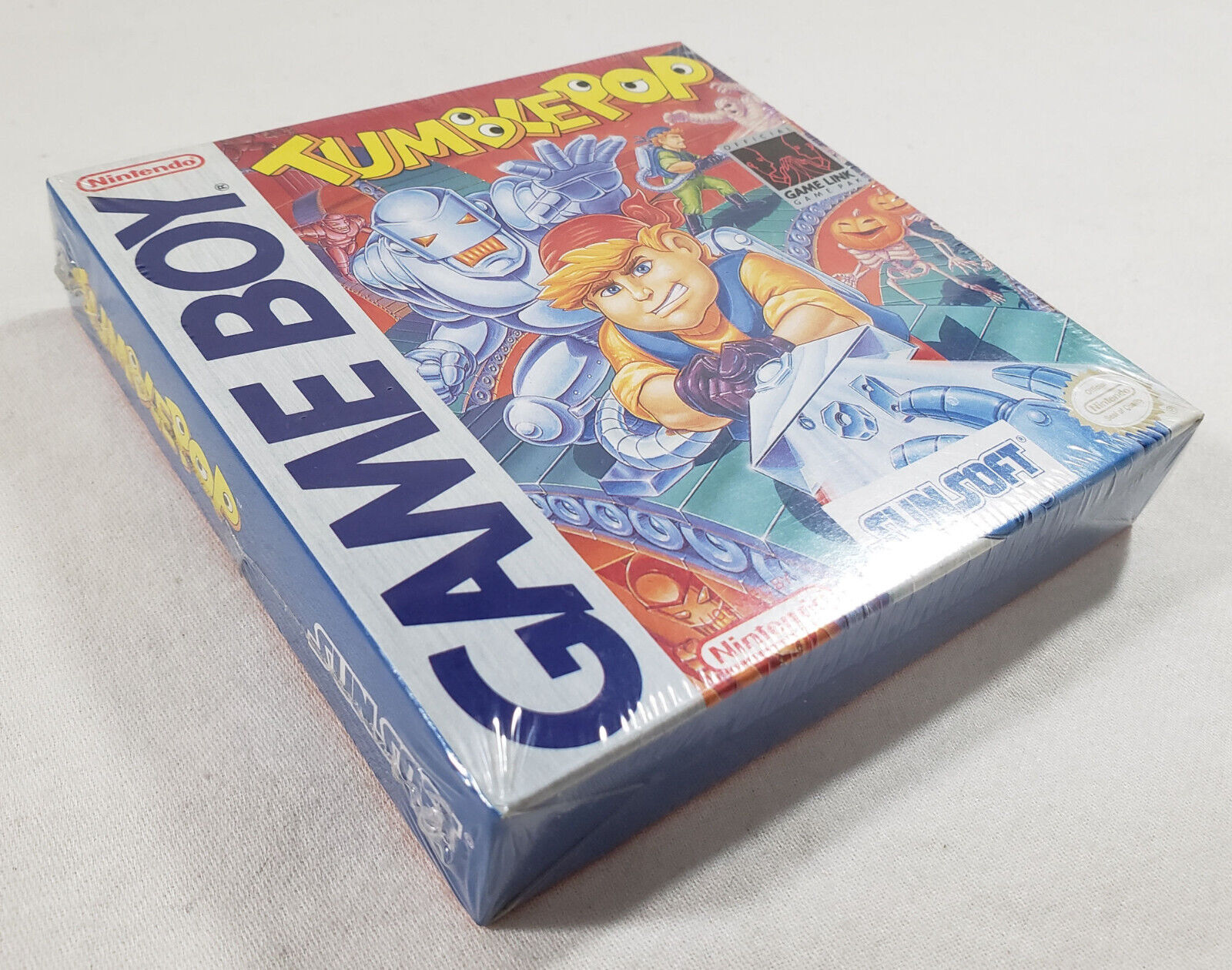 TumblePop NEW Game Boy AUTHENTIC Nintendo GameBoy SEALED complete box Tumble Pop