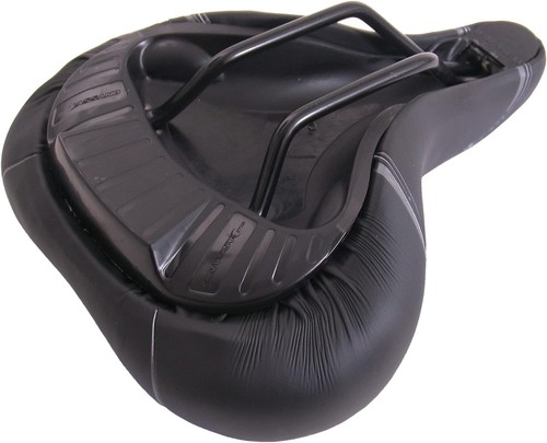 Selle Bassano Unisex-Adult Volare Sattel, schwarz, XL - Bild 3 von 3