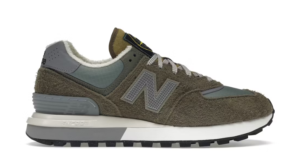 DS Stone Island x New Balance 574 Legacy Steel/Green US size DS Stone Island x New Balance 574 Legacy Steel/Green US size