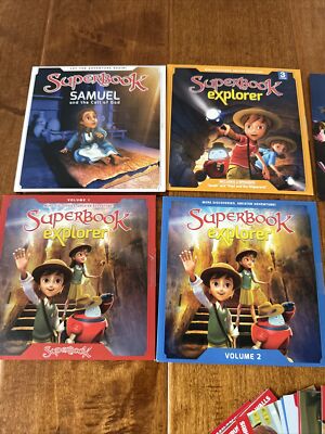 SuperBook CBN DVD 　39枚　まとめ売り Lot of Superbook & Superbook Explorer DVD'S & 19 Trading