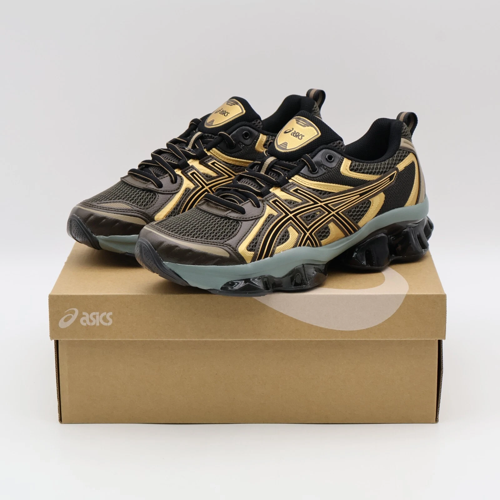 1203A270 253 Asics Gel Quantum Kinetic Dark Sepia Black (uomo)