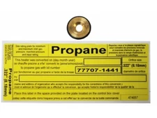 400K NATURAL GAS TO PROPANE HEATER CONVERSION KIT (PENTAIR - 77707-1441)