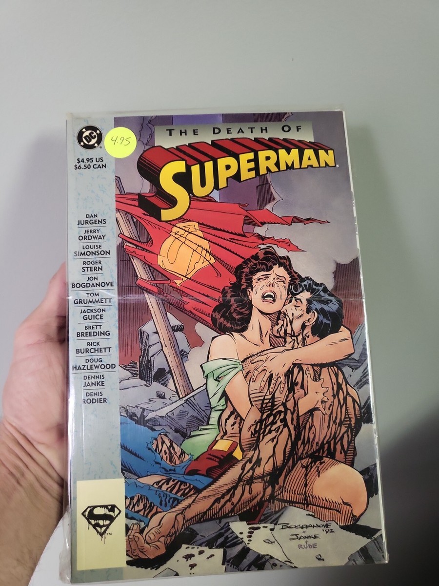 Death of Superman 1992 アメコミリーフ スーパーマン Death of Superman 1992 アメコミリーフ スーパーマン