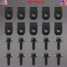 For 1982+ Firebird Trans Am Engine Bay Fender Hood Hinge Hatch 10 MM Body Bolts