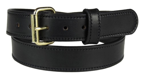 Men's_1-1/2" HEAVY DUTY LEATHER WORK, GUN HOLSTER BELT AMISH HANDMADE_150BR-ST_ - Picture 13 of 18