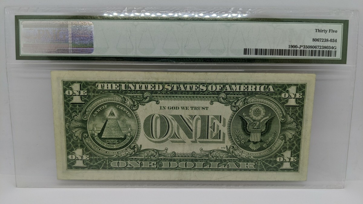 激レアG-RAP FATAL FRESH CURRENCY 1963 $1 Federal Reserve Note Kansas City PMG 35 - Star Note | eBay