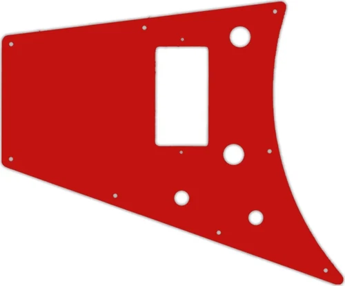 WD Custom Pickguard For Left Hand Gibson 2011 Flying V Melody Maker