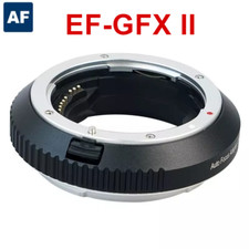 EF-GFX II Auto Focus Lens Adapter for Canon EF/EF-S Lens to Fujifillm Fuji GFX
