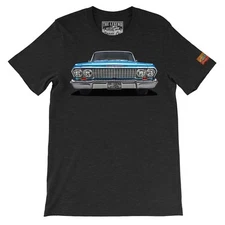 1963 Chevy IMPALA The Legend Classic Car, Gift Men's T-shirts  Made in USA