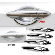 For Kia Optima K5 2011 2012 2013 2014 2015 Door Handle Catch Cover Chrome Trim