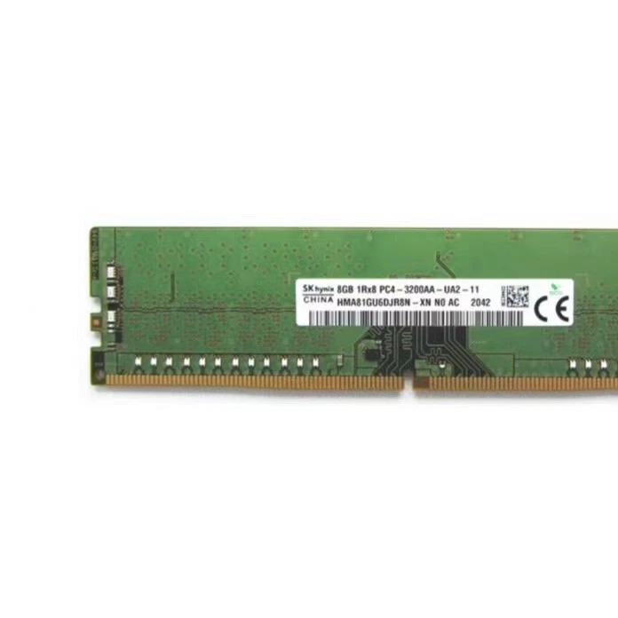 Hynix DDR4 16GB (2X8GB) 3200MHz PC4-25600 UDIMM Desktop Memory Ram HMA81GU6DJR8N - Image 2 of 4