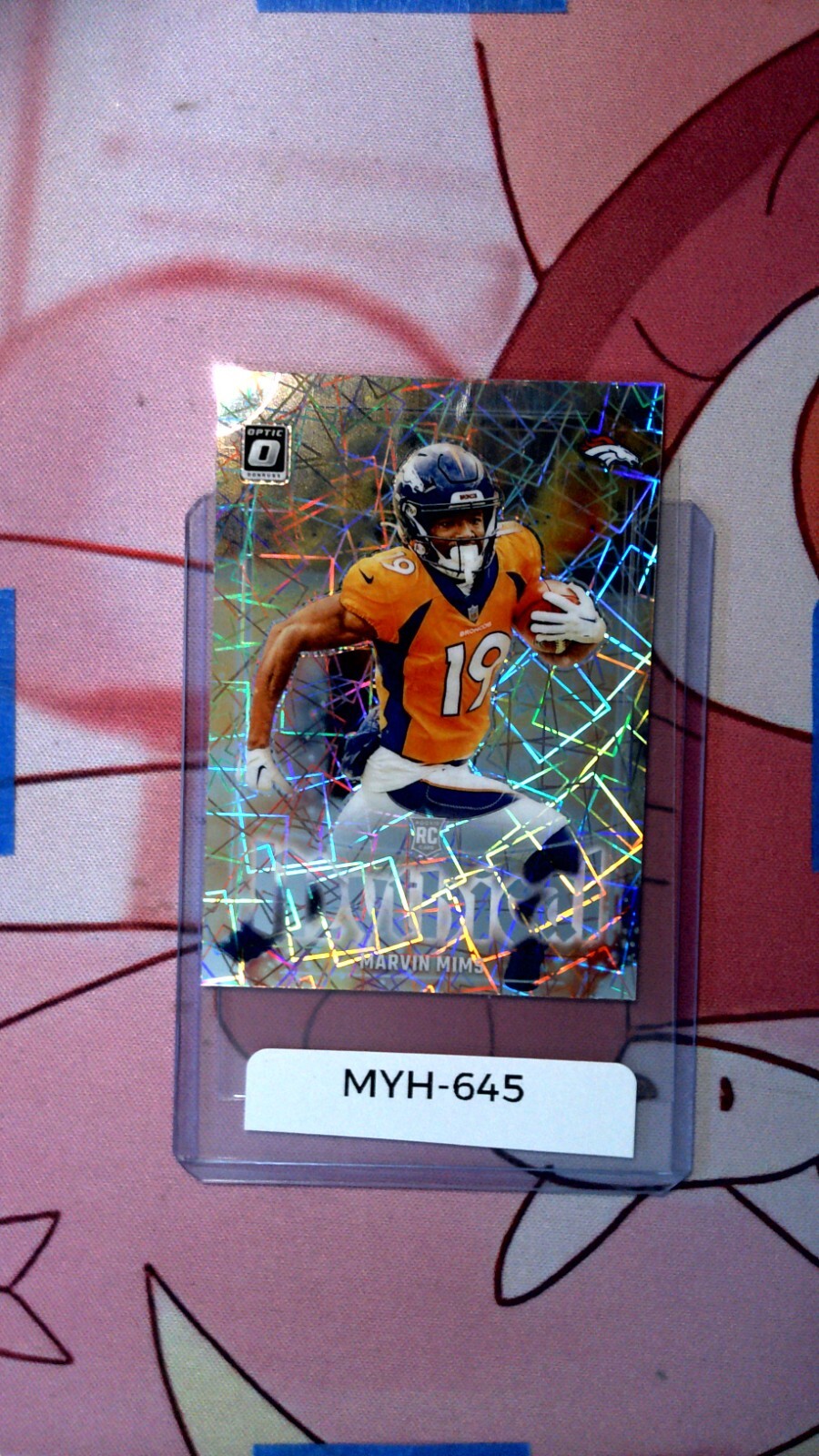 MARVIN MIMS 2023 DONRUSS OPTIC #21 MYTHICAL (RC)