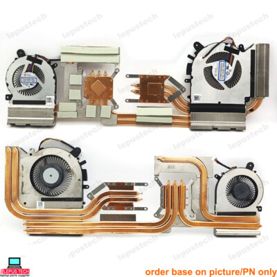 MSI Bravo 15 B5DD MS-158K CPU GPU Fan heatsink original