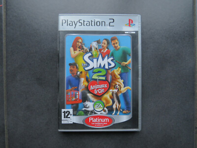 Jeu Les Sims 2 Animaux & Cie - PlayStation 2 (PS2) - Version Française - Bon état