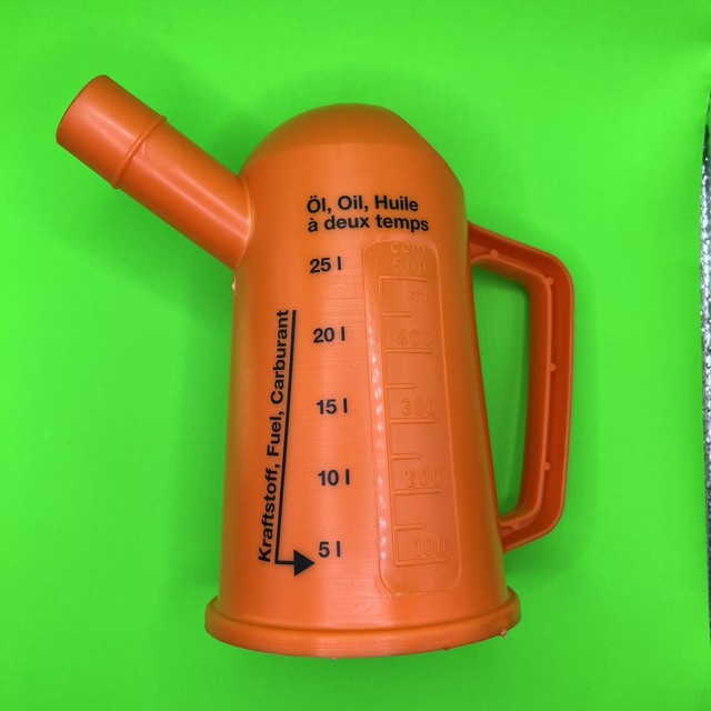 Genuine STIHL Chainsaw Two 2 Stroke Oil Fuel Measuring Jug Beaker