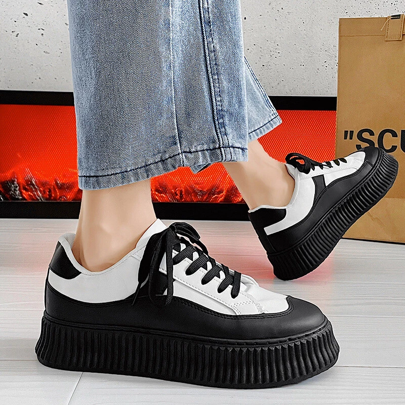 White platform sneakers clearance men