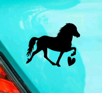 Isländer Isi Autoaufkleber Sticker Aufkleber Islandpferde Pferd Tölter - AU 710