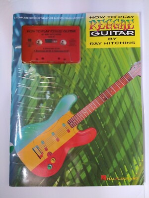 How To Play Reggae Guitar by Ray Hitchins Hal Leonard With Cassette 1994