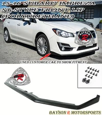 Fits 15-16 Subaru Impreza Base 4/5dr ST-Style Front Lip (Urethane)
