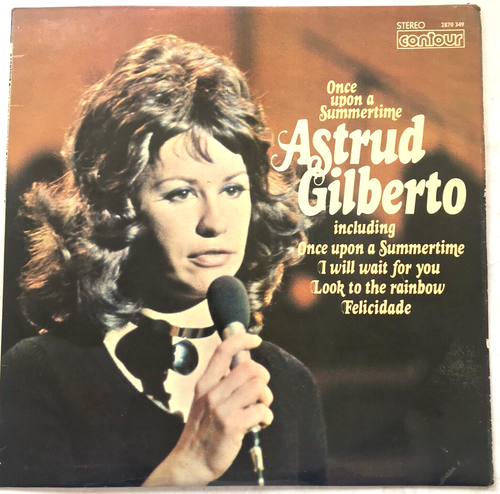 Astrud Gilberto - Once Upon A Summertime Vinyl LP Album Latin Jazz Bossanova