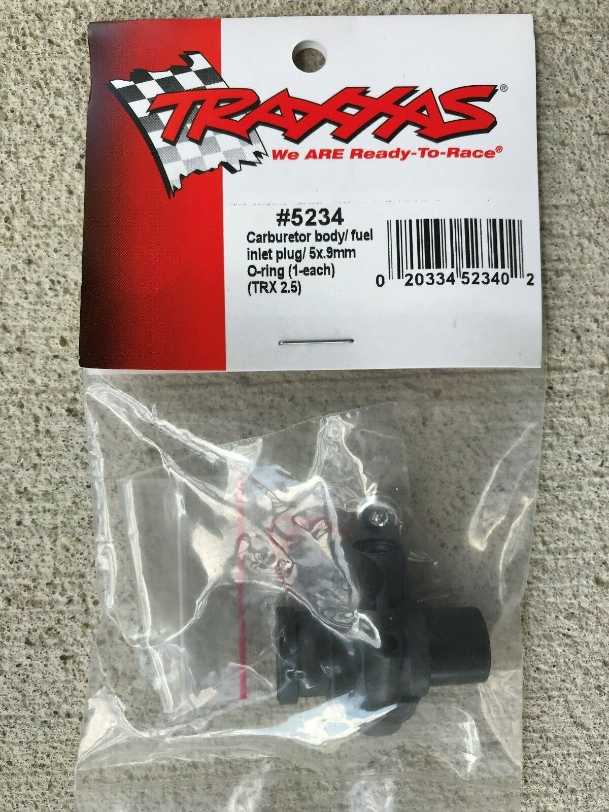 Traxxas Carb Body//Plug//O-Ring TRX 2.5 5234