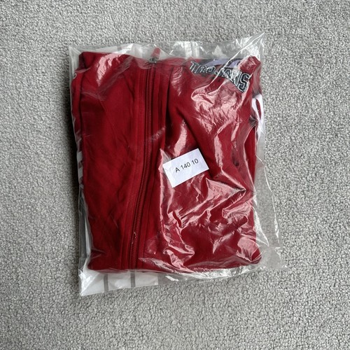 ADIDAS Jungen Retro USA Trainingsjacke Gr. M 90er Sportjacke Pullover 14010 Rot - Bild 10 von 10
