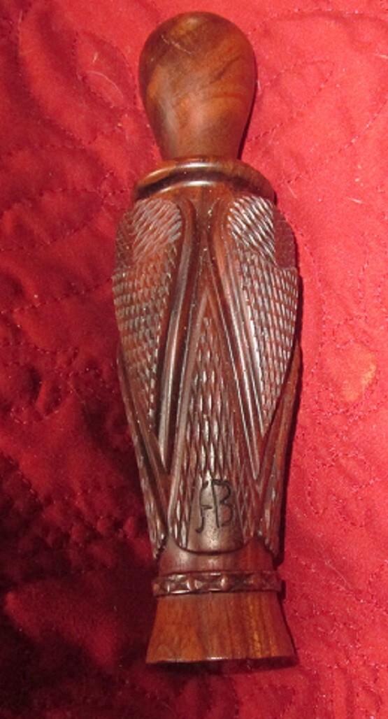 8 Checkered Raised Paneled Albert Bignar Metal Reed Duck Call eBay