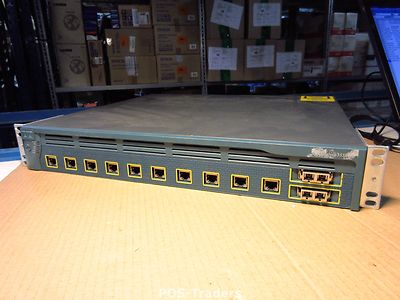 Cisco Catalyst WS-C3550-12T 10-Ports External Switch Managed 1 Gbps Full duplex