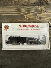 Bachmann N Scale 50564 USRA 0-6-0 Switcher And Tender PRR Locomotive Train