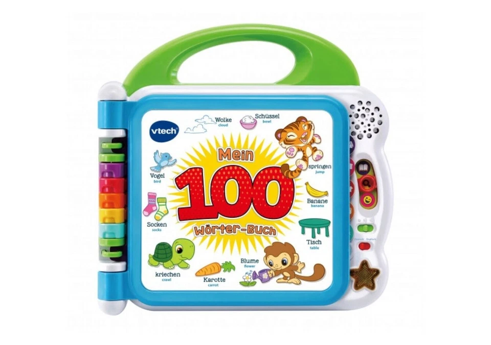 VTECH MEIN 100 WÖRTER BUCH 100WÖRTERBUCH WÖRTERBUCH 601504 NEU