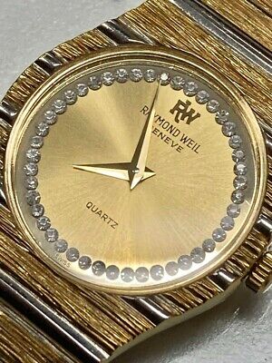 Quartz watches Raymond Weil Geneve 18K GOLD Electroplated Quartz watches Raymond Weil Geneve 18K GOLD Electroplated