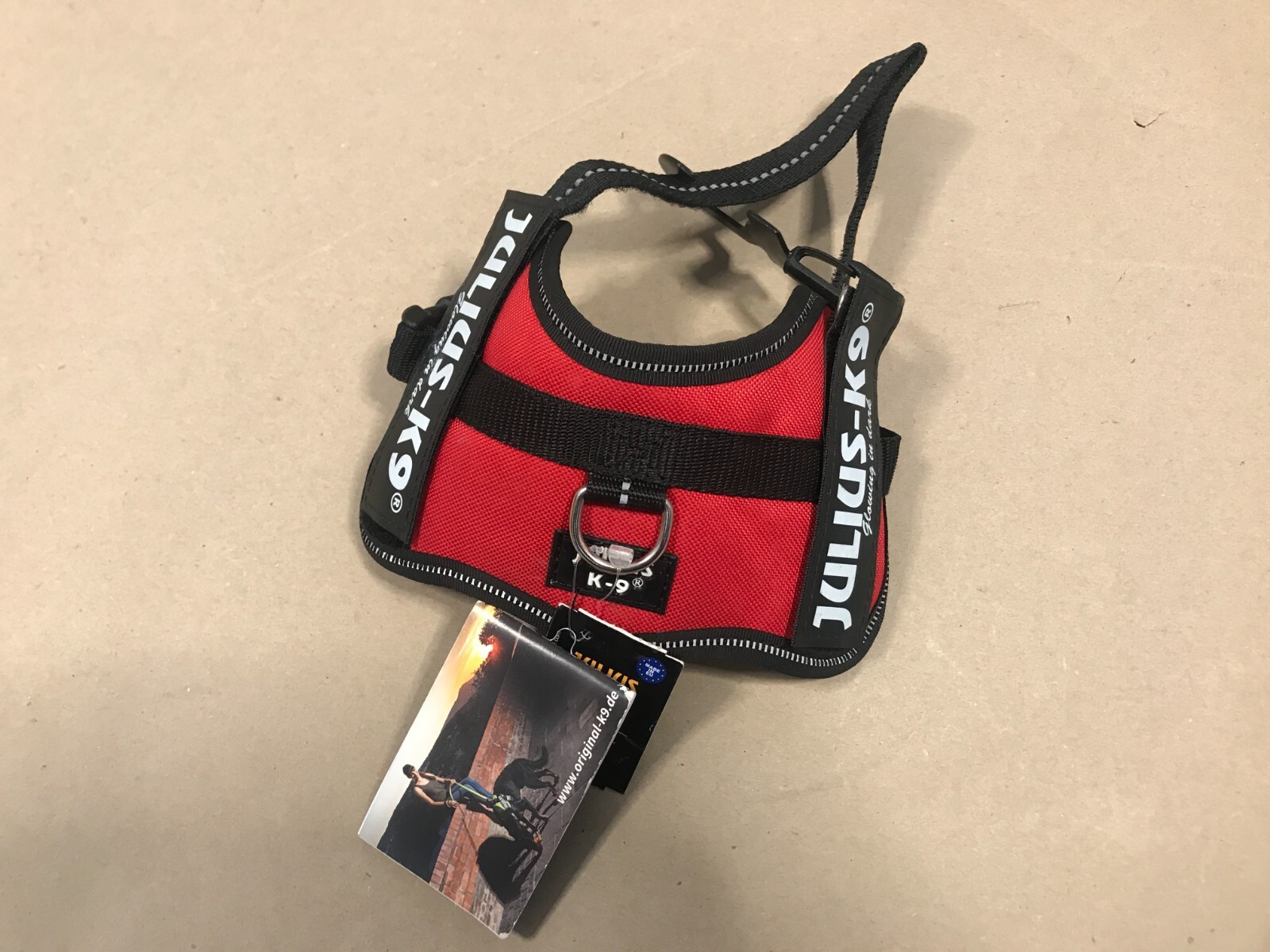 Julius K9 Julius-K9, 162R-Bb2, Powerharness, Size: Baby 2, Red - Harness Dog K9 Julius - Harness Dog K9 Julius Power Puppy Reflective Baby Mini - Image 2