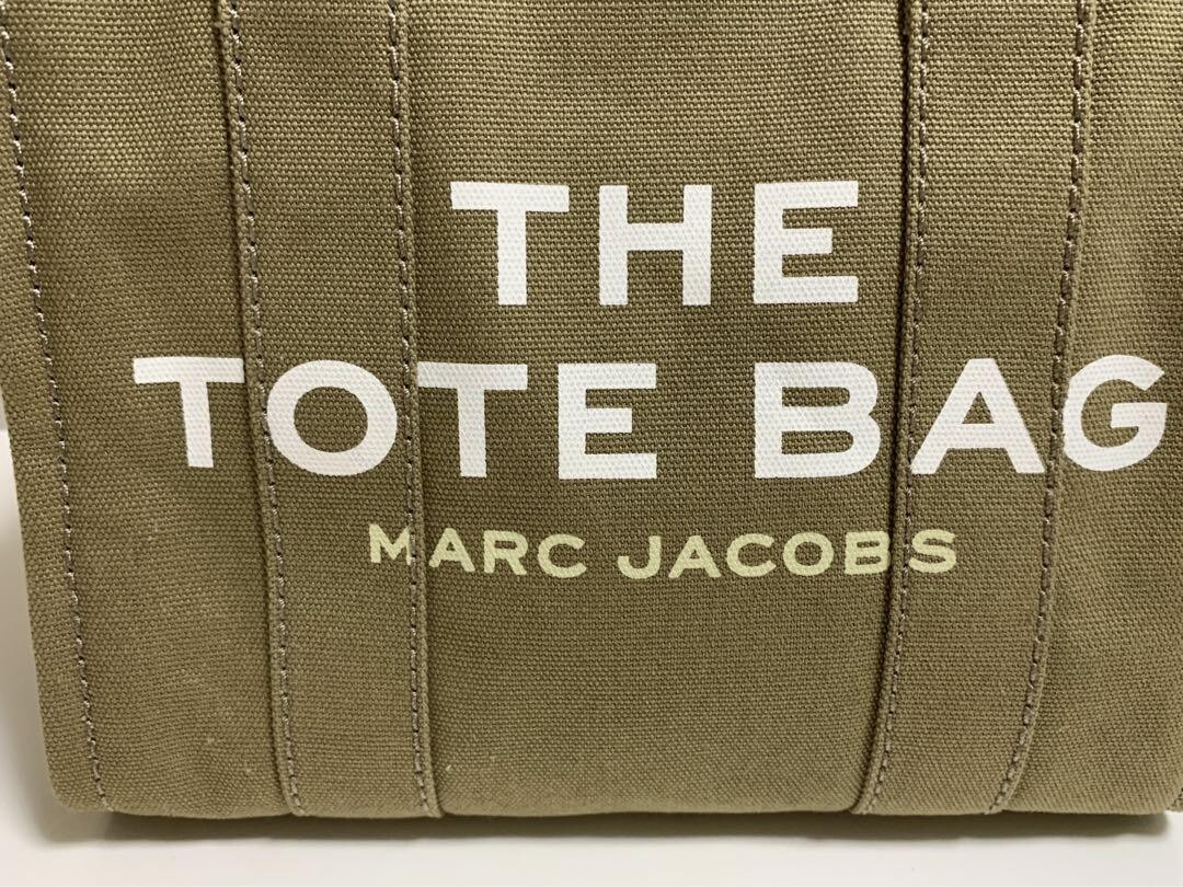 Excellent+] MARC JACOBS THE TOTE BAG Small khaki Canvas with