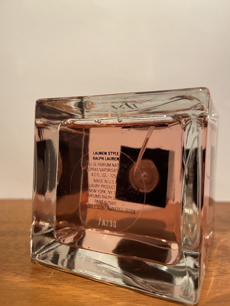 LAUREN STYLE by RALPH LAUREN 4.2 oz / 125 ml Eau de Parfum Spray