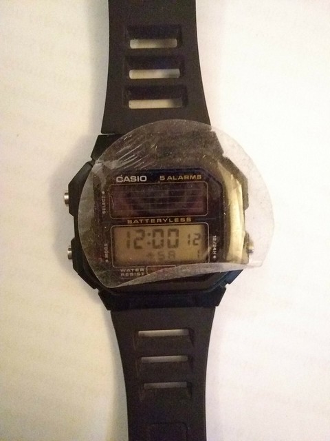 casio solar vintage watch